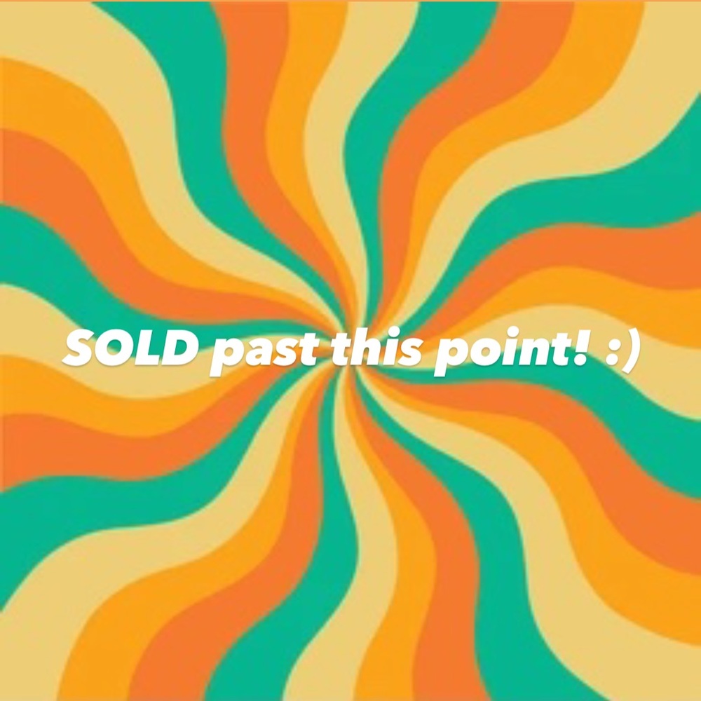 SOLD from this point on!